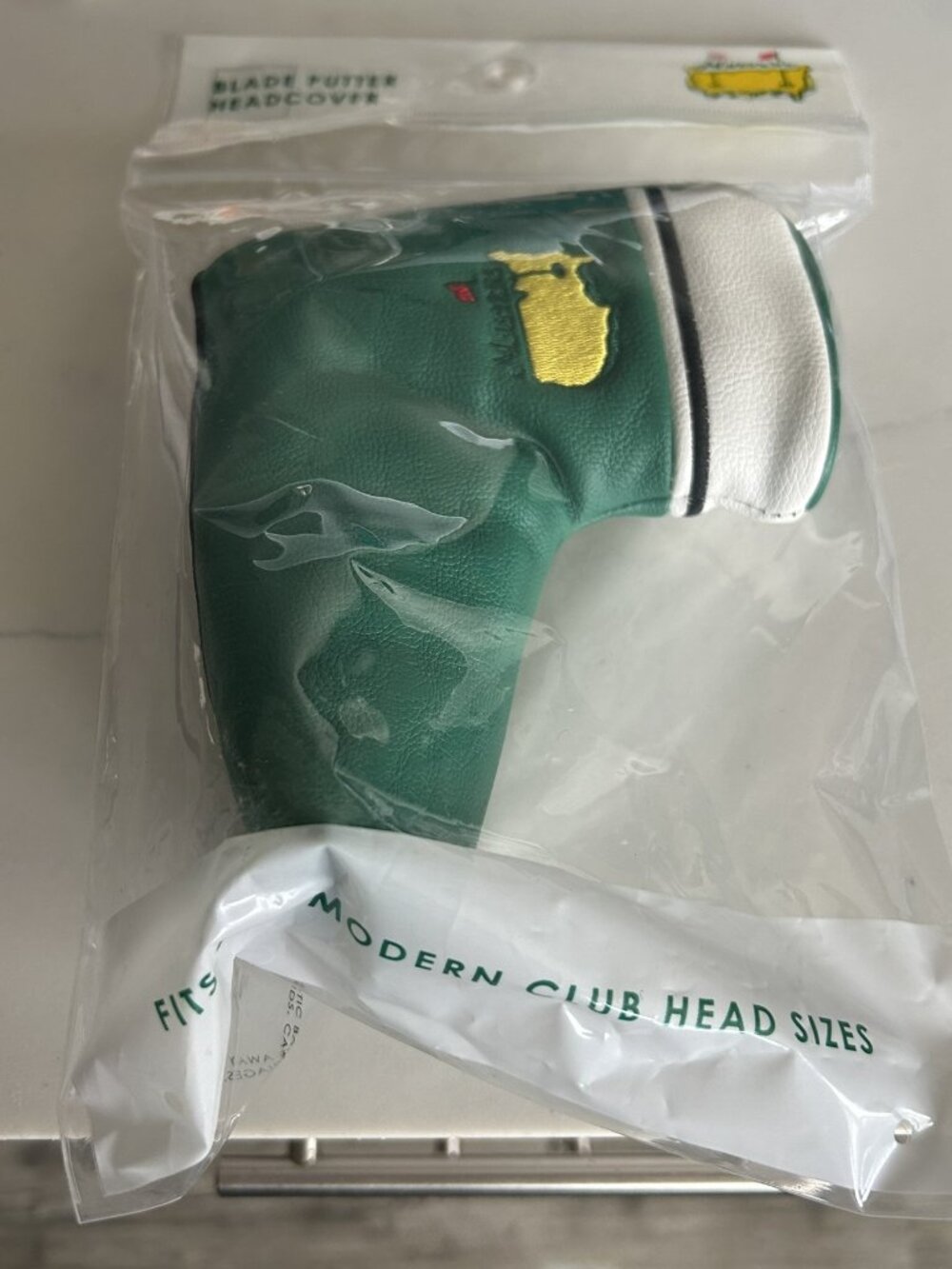 New, unopened Masters Putter Cover